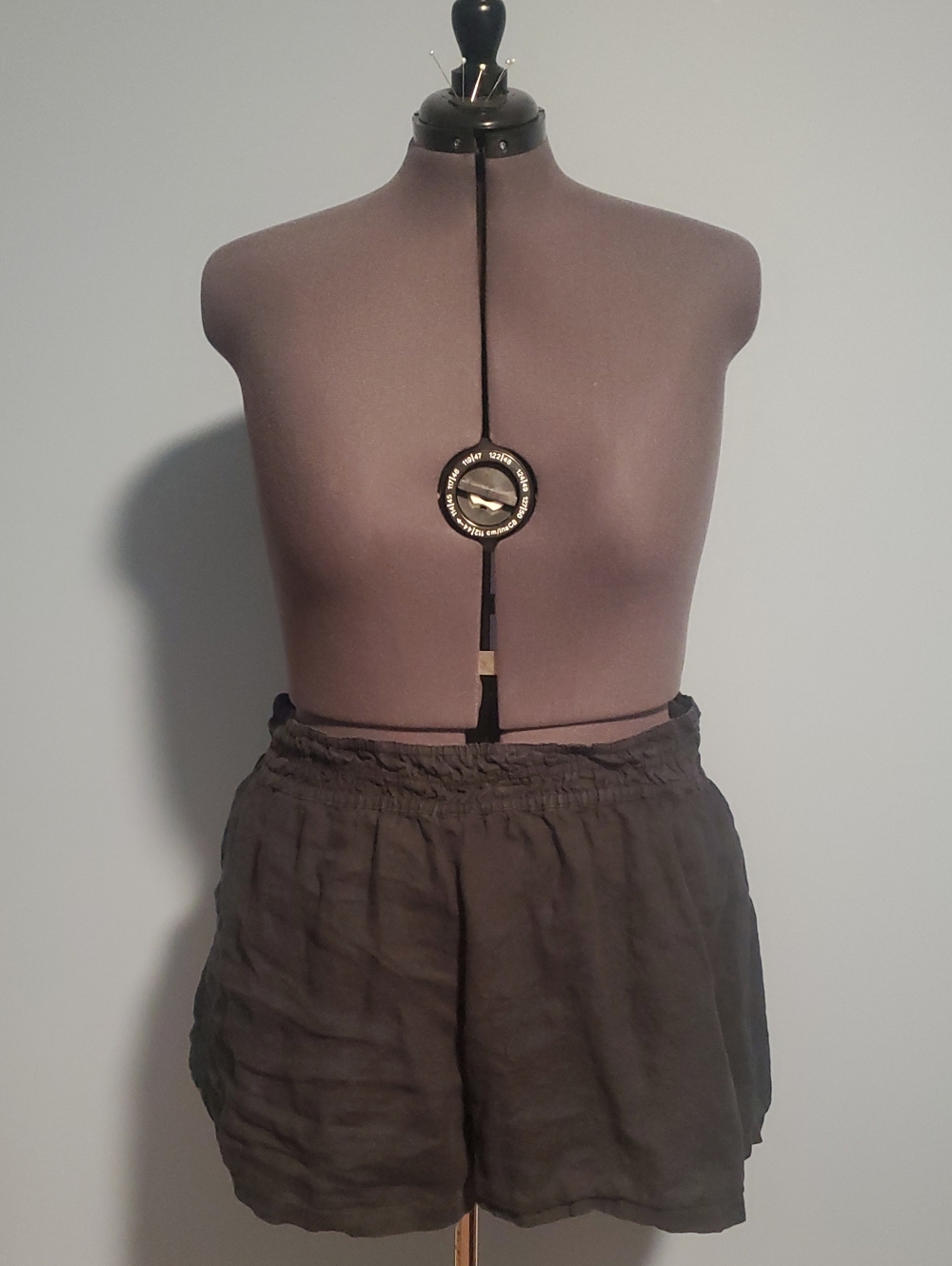 Black Anthropologie The Somerset Shorts: Linen Edition 2X